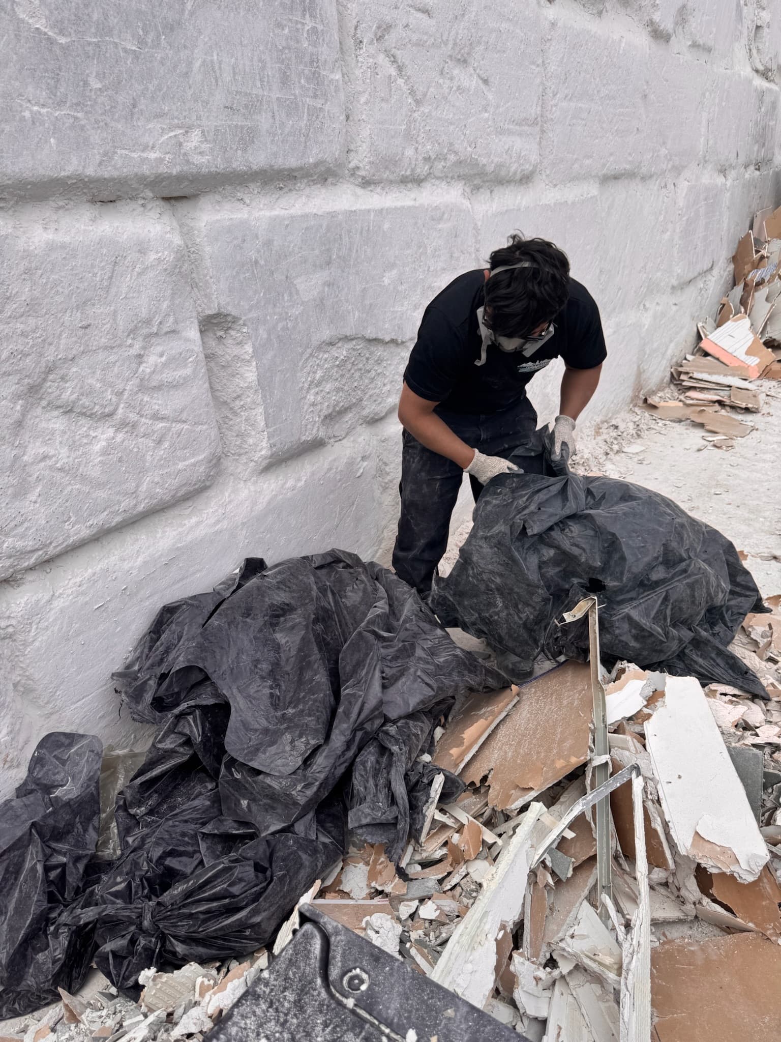 Construction debris